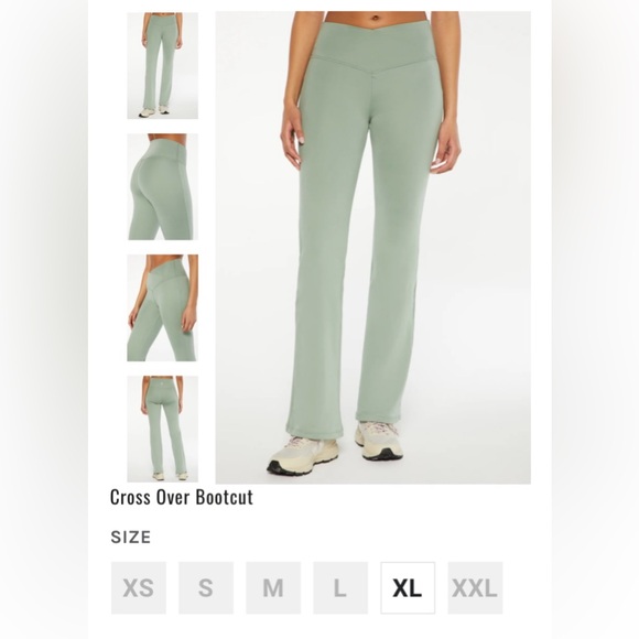 Bally Total Fitness Women’s High Rise Bootcut Leggings XL - Picture 10 of 10